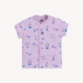 Newborn Half Sleeve T-Shirt & Pant with Cap for Boys - Image 3
