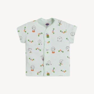 Newborn Half Sleeve T-Shirt & Pant with Cap for Boys - Image 11