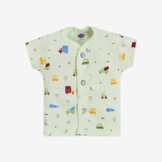 Half Sleeves T Shirt & Shorts with Cap for Baby Boy (Travel Theme Prints) - Image 9