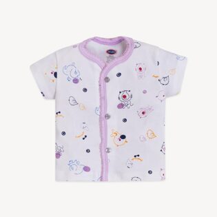 Newborn Cotton Suit Combo – Front Open with Cap - Image 5