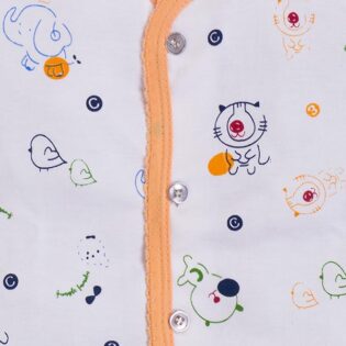 Newborn Cotton Suit Combo – Front Open with Cap - Image 14
