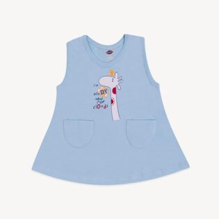 Baby Girl Cotton Frock with Pockets – Colorful Summer Designs - Image 5