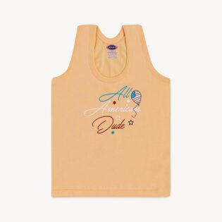 Sleeveless Cotton Printed Tank Tops & Vests for Baby Boy - Image 6