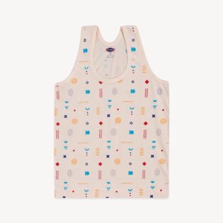 Printed Cotton Sleeveless Vest for Baby Boys - Image 6