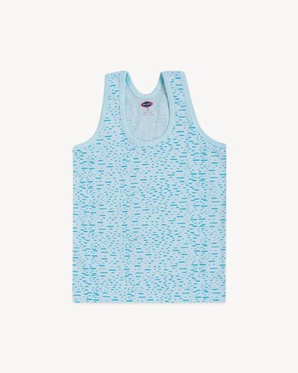 Printed Cotton Sleeveless Vest for Baby Boys