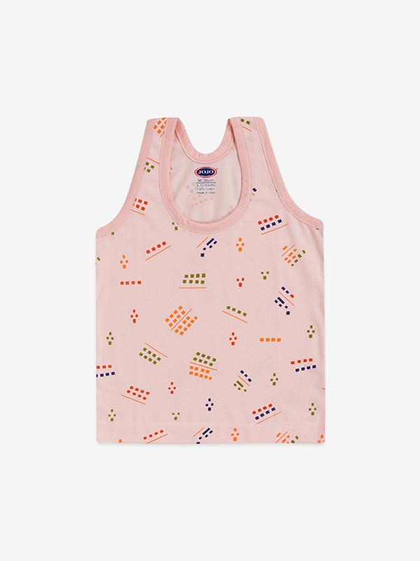 Baby Boys Sleeveless Cotton Vests Printed RN Tank Tops - Image 2
