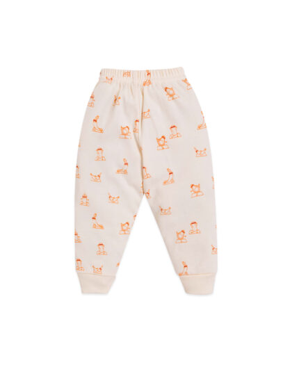 Bio Cotton Leggings with Animal and Nature Prints