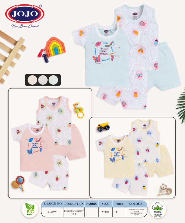 Casual Baby Suit Set with Nature-Inspired Designs - Image 8