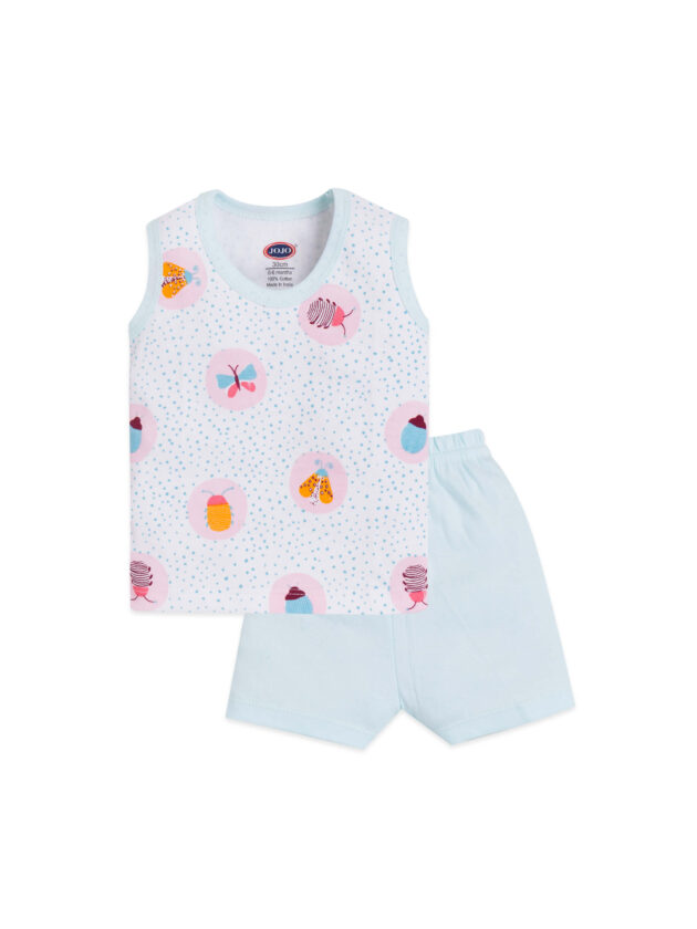 Casual Baby Suit Set with Nature-Inspired Designs - Image 3
