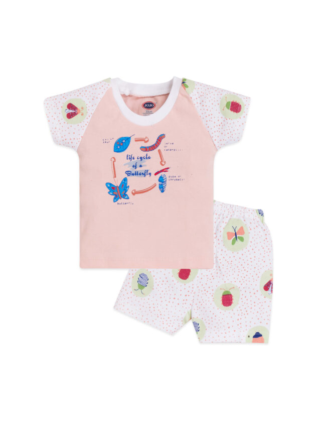 Casual Baby Suit Set with Nature-Inspired Designs - Image 4