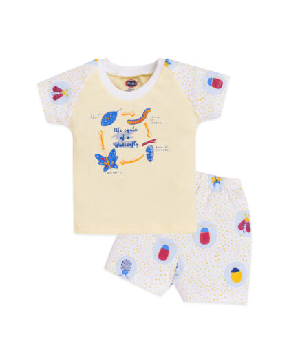 Casual Baby Suit Set with Nature-Inspired Designs