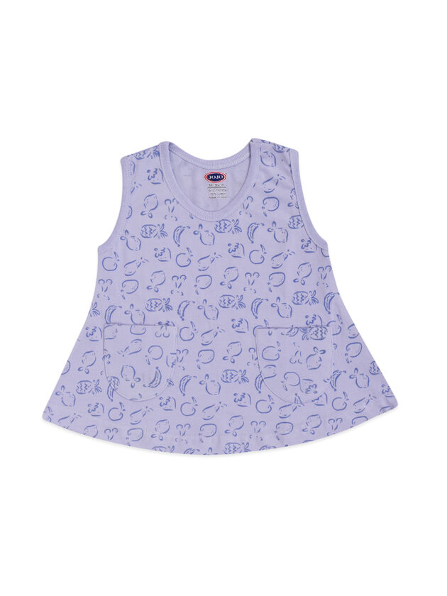 Toddler Cotton Frock for Girls - Summer Outfit with Pockets - Image 5