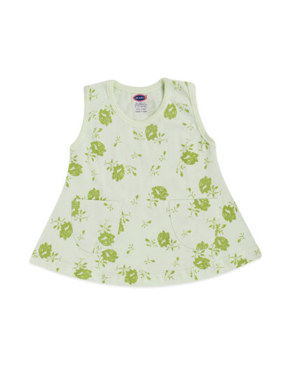 Toddler Cotton Frock for Girls - Summer Outfit with Pockets