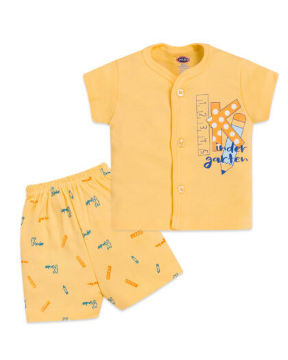 Half Sleeve Suit with Kindergarten Vibes