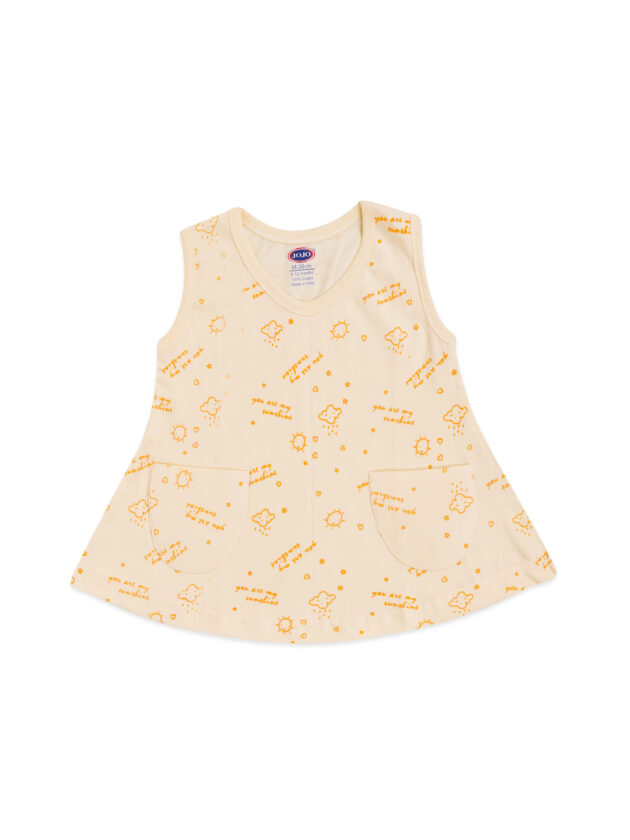 Pocket Frock with Abstract Patterns - Image 3