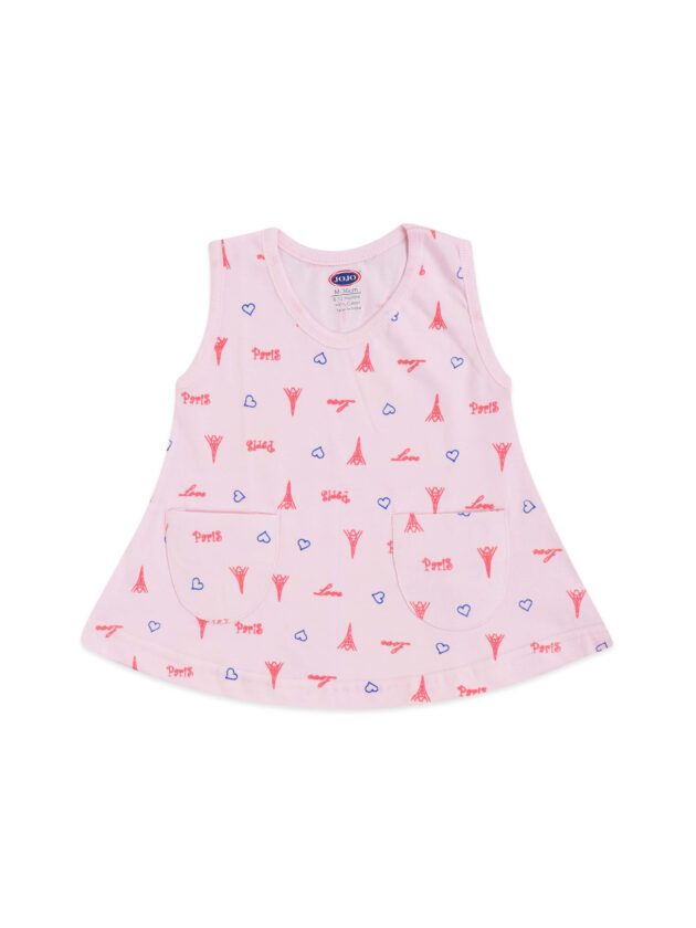 Pocket Frock with Abstract Patterns - Image 5