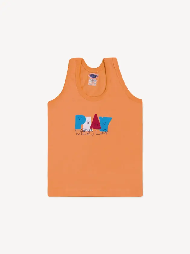 Cotton Sleeveless Vest for Baby Boys - Cartoon Print Tank Tops - Image 7