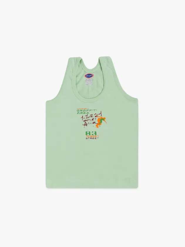 JoJo Boys Cotton Vest - Cartoon Print Sleeveless Tank Top - Image 4