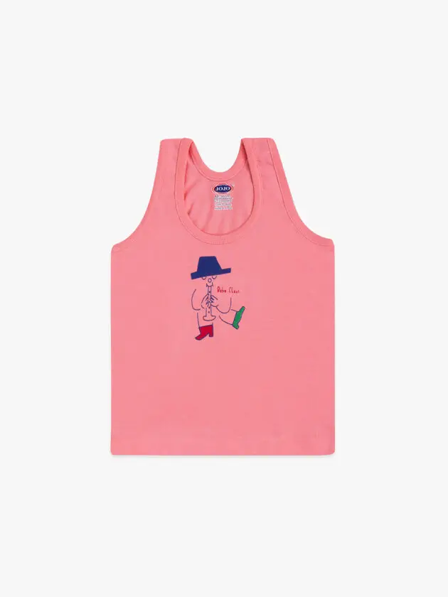 JoJo Boys Cotton Vest - Cartoon Print Sleeveless Tank Top - Image 6