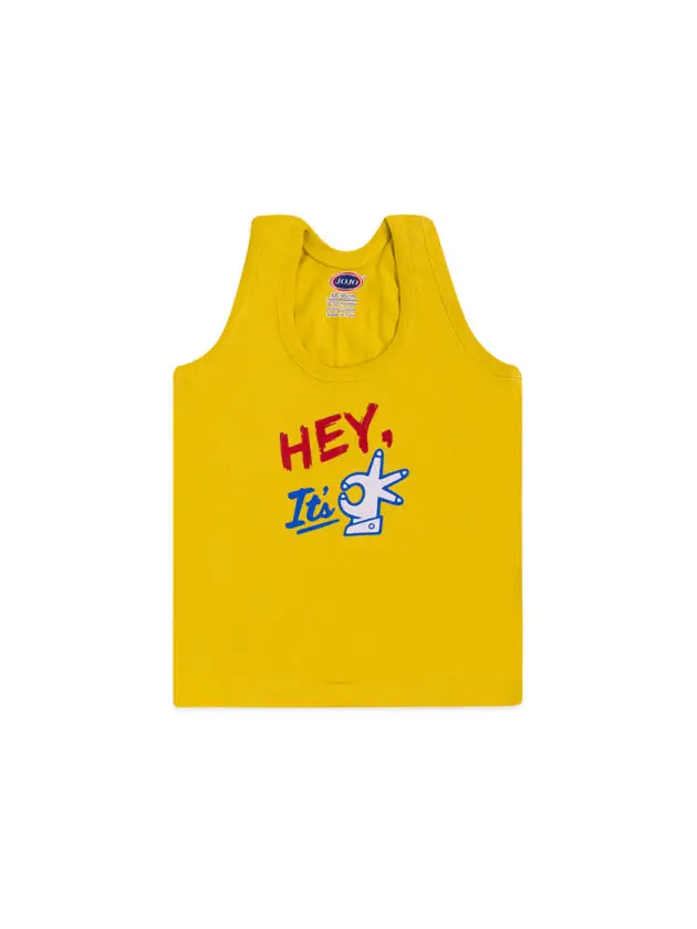 JoJo Boys Cotton RN Vest - Cartoon Printed Tank Top - Image 6