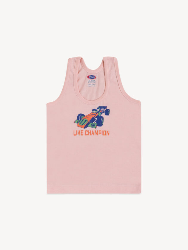Cotton Printed Baby Sleeveless Vest - Cartoon & Quote RN Tank Top - Image 6