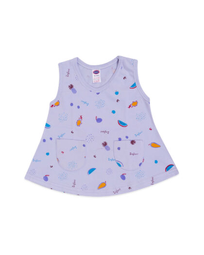 RN 2 Pocket Frock with Adorable Prints