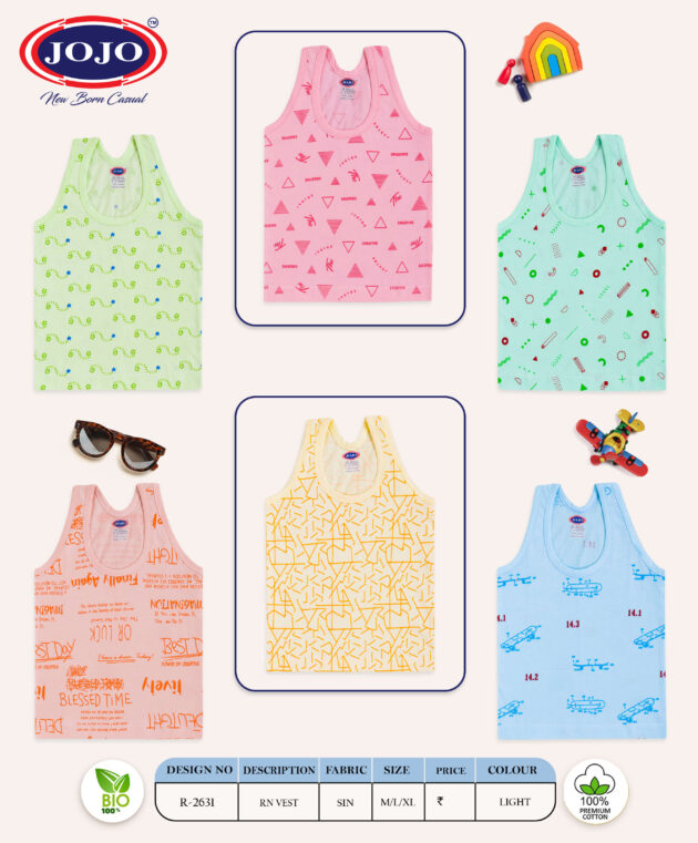 RN Vest Set with Playful Prints - Image 5